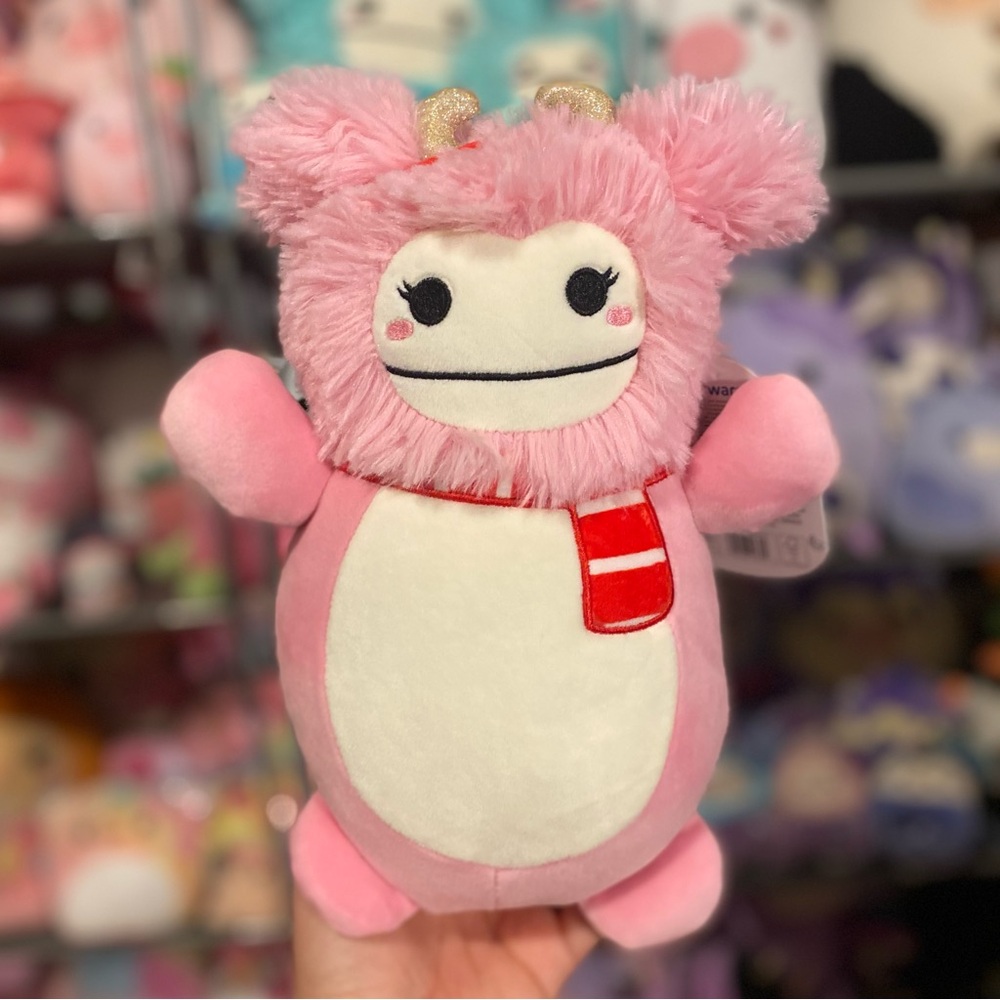 Brina the Bigfoot 10” Hugmees Christmas Squishmallows 2024